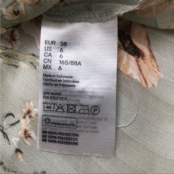 H&M Sheer Floral Blouse - Picture 4 of 6